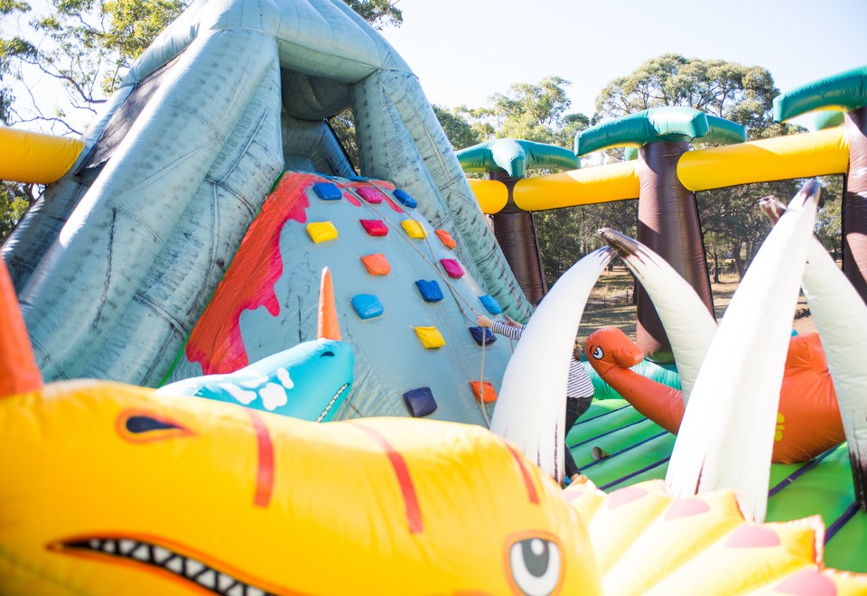 Jurassic Adventure Inflatable Ride for Hire Sydney - Carnival Rides Sydney